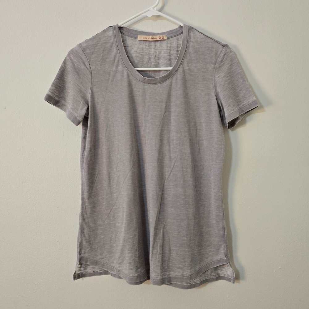 Wearables Shirt Short Sleeve Womens Extra Small Gray
